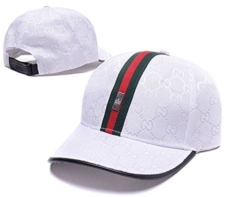 gucci cap white|gucci fitted cap.